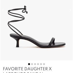 Favorite Daughter Lace-Up Heels